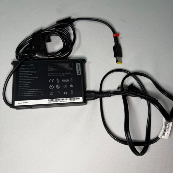 Lenovo Other - Lenovo 135W AC Adapter Laptop Charger 20V 6.75A Slim Tip ADL135SCC2A SA10E75867